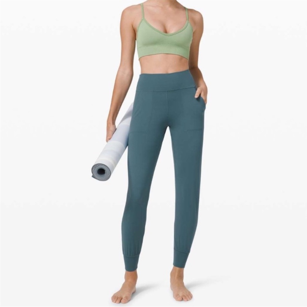 lululemon pocket joggers | 6 blue